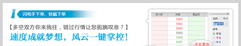 闪电王--决策交易，迅如闪电